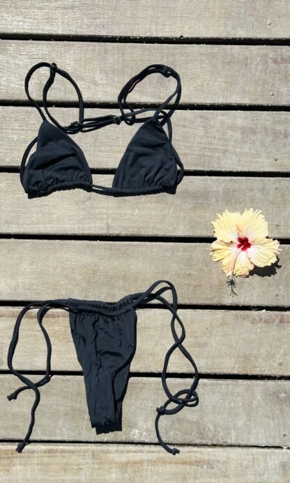 conjunto sun (preto) ~ biodegradável - Image 2